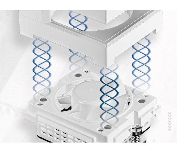 Thermalright Stream Vision 360 White 3x120mm - 1426042 - zdjęcie 6